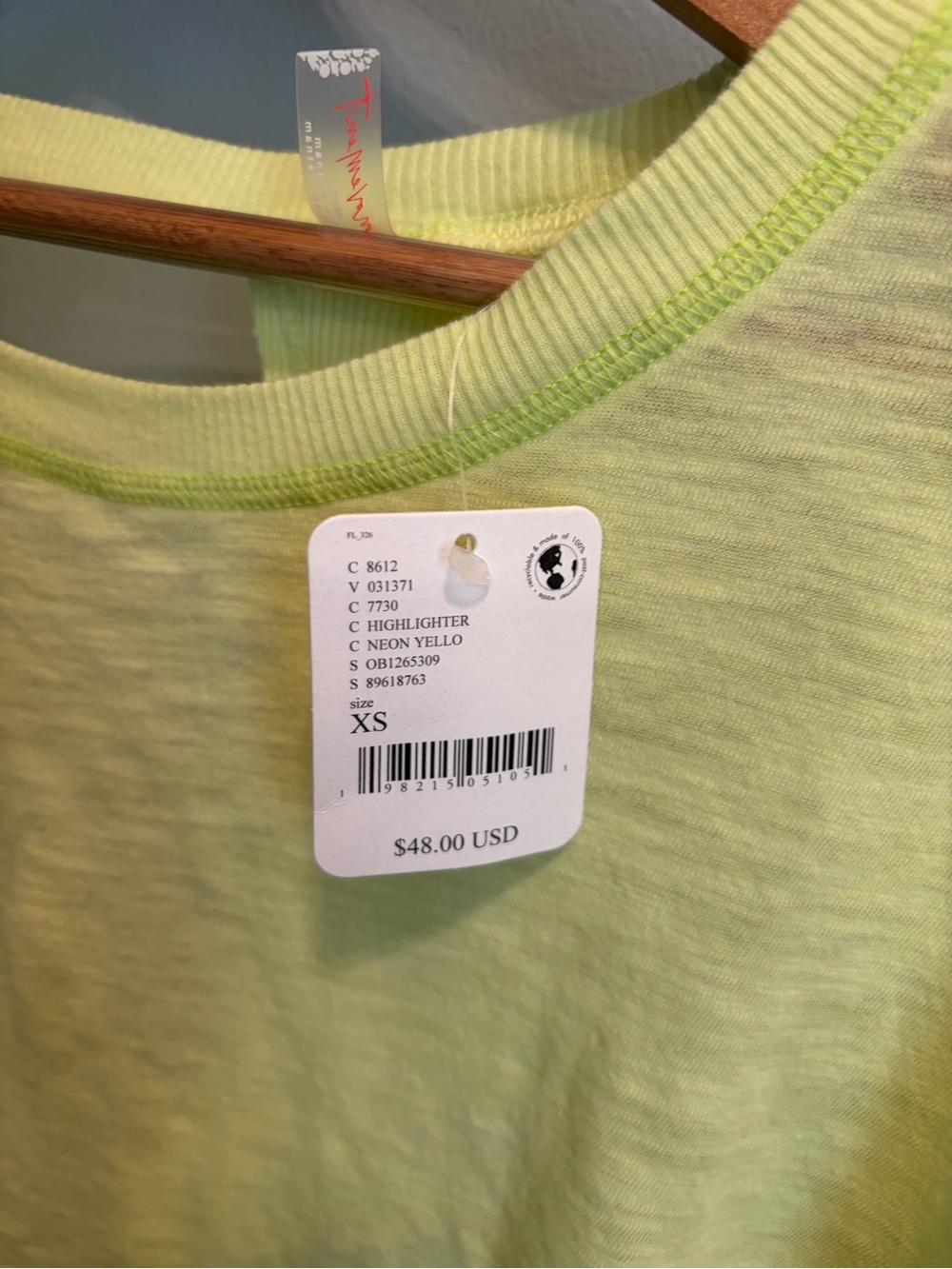 Free people
My time tee - yellow - Picture 2 of 4